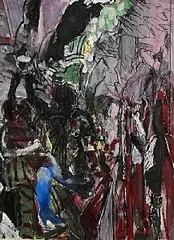 David Crone, Untitled, mixed media on paper