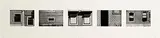 Sean Scully, Lisbon Facades, 1998, silver gelatin print - number 2 from an edition of 25