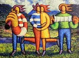 Alan Kenny, The Lovers in Landscape with Muscians