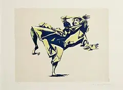 Frederick Edward McWilliam, Belfast Woman, lithograph - number 80 from an edition of 90