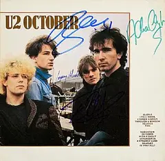 Anton Corbijn, U2- October, album cover