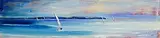 Paula McKinney, Summer Sails, oil on board
