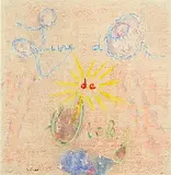 André Verdet, Untitled, mixed media on paper