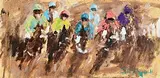 John Fitzgerald, Canal Turn, oil on board