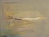 Gerald Davis, Spring Tide, 1987, mixed media on card