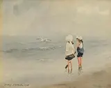 When All the World is Jolly by William Percy French, 1915, watercolour, sold Jan 2025