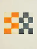 Sean Scully, Barcelona Diptych 5, 1996, etching aquatint - number 12 from an edition of 24