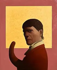 John Boyd, Eidolon for a Navigator, 1997, oil on canvas laid on board