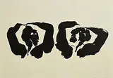 Tain - Pillow Talk by Louis le Brocquy, 1969, lithographic brush drawing - number 61 from an edition of 70, sold Jan 2025