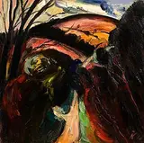 Peter Collis, Knockree, oil on canvas