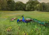 The Green Mantle of Summer by Mildred Anne Butler, watercolour on paper, sold Jan 2025