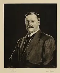 Arthur Griffith by John Lavery, lithograph - artist's proof CK - published by Wilson Hartnell and Co., Dublin, sold Jan 2025