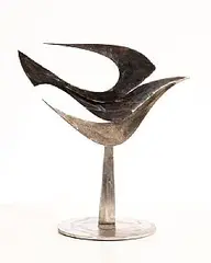 Conor Fallon, Lake Bird I, 2006, unique steel