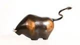 Patrick O'Reilly, Cooley Bull, 2008, unique bronze numbered 1/1