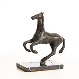 Edward Delaney, Horse, unique bronze on a marble base