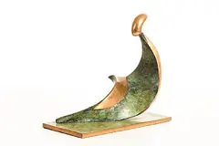 Sandra Bell, Female Figure, 1997, bronze - number 1 from an edition of 8