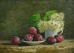 Gemma Guihan, November Still Life, 2002, oil on board