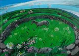Nicholas Hely Hutchinson, Aran Island Pony, oil on board