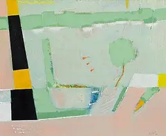 Mike Fitzharris, Cabopino, Spain, 2004, oil on board