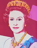 Andy Warhol American, Queen Elizabeth II from the Reigning Queens series, offset lithograph in colours - from an edition of 1000 - published for Art 18/87 Basel