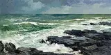 Annemarie Bourke, Diamond Rocks, oil on canvas