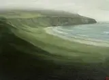 Guy Hanscomb, Dookinella, Achill, oil on canvas