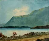 Douglas Alexander, Glencar Lake, Sligo, oil on canvas