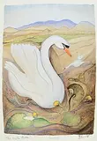 Pauline Bewick, The Irish Swan, lithograph - number 220 from an edition of 350