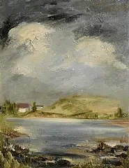 Carmel Mooney, Approaching Storm, oil on canvas