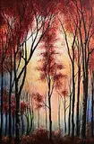 Simone Puorger, Somewhere, acrylic on canvas