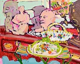 Elizabeth Cope, Figurines on Sideboard in Windmill Row