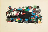 Joan Miro Spanish, Fotoscop, 1974, lithograph in colours - number 73 from an edition of 100
