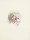 Study Towards an Image of Delacroix by Louis le Brocquy, 1982, watercolour on paper, sold Nov 2024