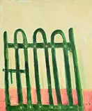 Charles Brady, Nana Canning's Gate, oil on canvas