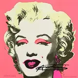 Andy Warhol American, Marilyn Announcement Castelli Graphics, 1981, offset lithograph in colours with text verso - published by Castelli Graphics, New York, printed by Colour Editions, Inc.