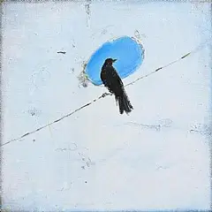 Like a Bird by Elizabeth Magill, 2003, oil on canvas, sold Nov 2024