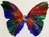 Damien Hirst British, Butterfly Spin