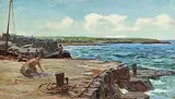 Colin Hunter, Sorting the Catch, 1888, oil on canvas