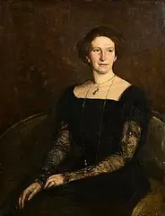 Alexander Jamieson, Portrait of a Lady, 1893, oil on canvas