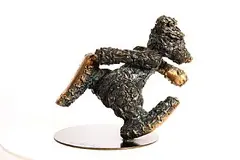 Patrick O'Reilly, Running Bear, 2007, unique bronze