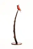 Valentin Bostan, Northern Cardinal, bronze - number 1 from an edition of 7