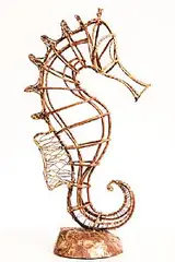 Helen Walsh, Hippocampus, unique bronze and copper