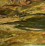 Mary Lohan, Landscape, oil on board