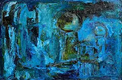 Padraig Macmiadhachain, The Wind Among the Tall Ones, 1961, oil on canvas