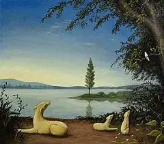 Robert Ryan, Song Bird, 2008, oil on canvas laid on board