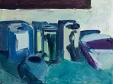 Brian Ballard, Still Life with Teapot, 1998, oil on canvas