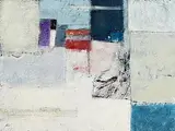 Michael Hales, Pale Cities - Sunlight on the Floor, encaustic and oils on birch ply