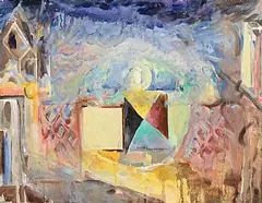 Isabel Nolan, Hole in the Future, 2011, oil on canvas