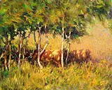 Ken Moroney, Welcome Shade, oil on canvas