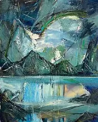 Douglas Hutton, After the Storm, Renvyle, Connemara, 2024, oil on canvas